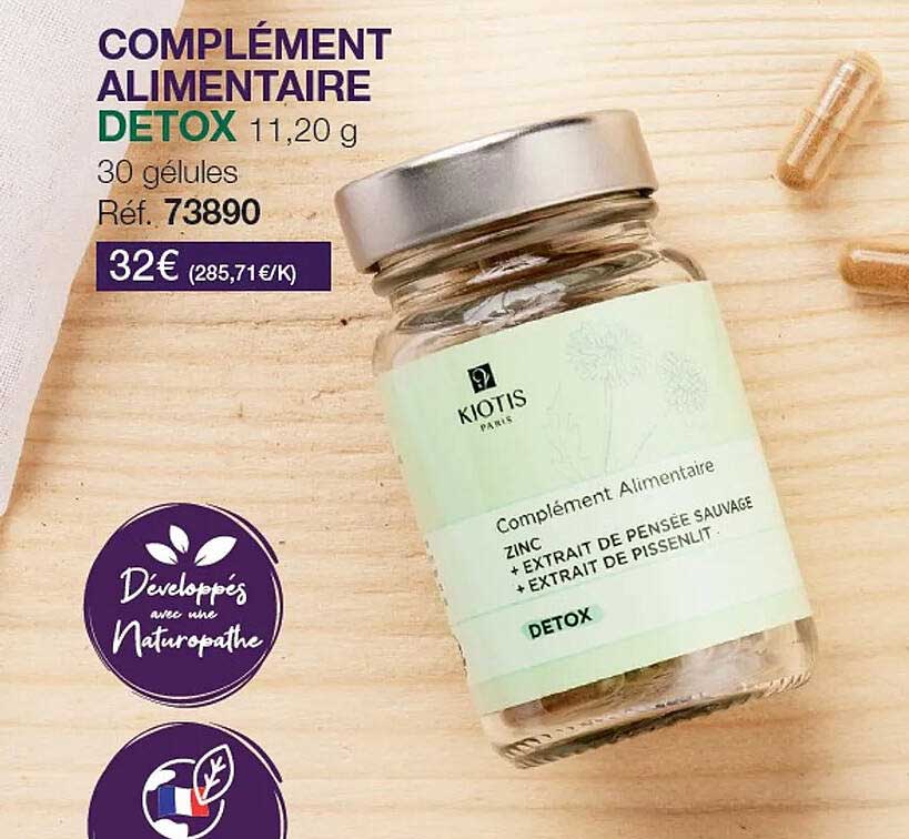 complément alimentaire detox kiotis