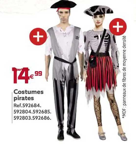 costumes pirates