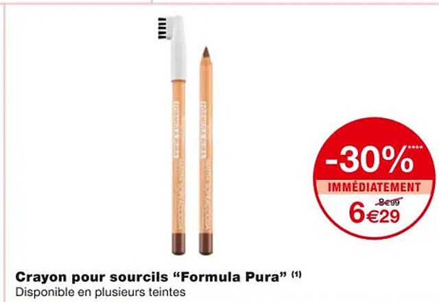 crayon pour sourcils "formula pura"