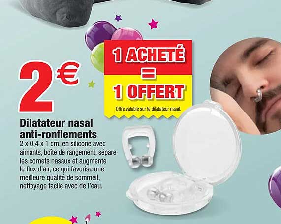 dilatateur nasal anti-ronflements