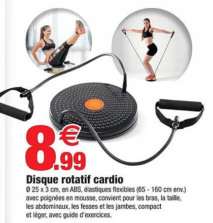 disque rotatif cardio