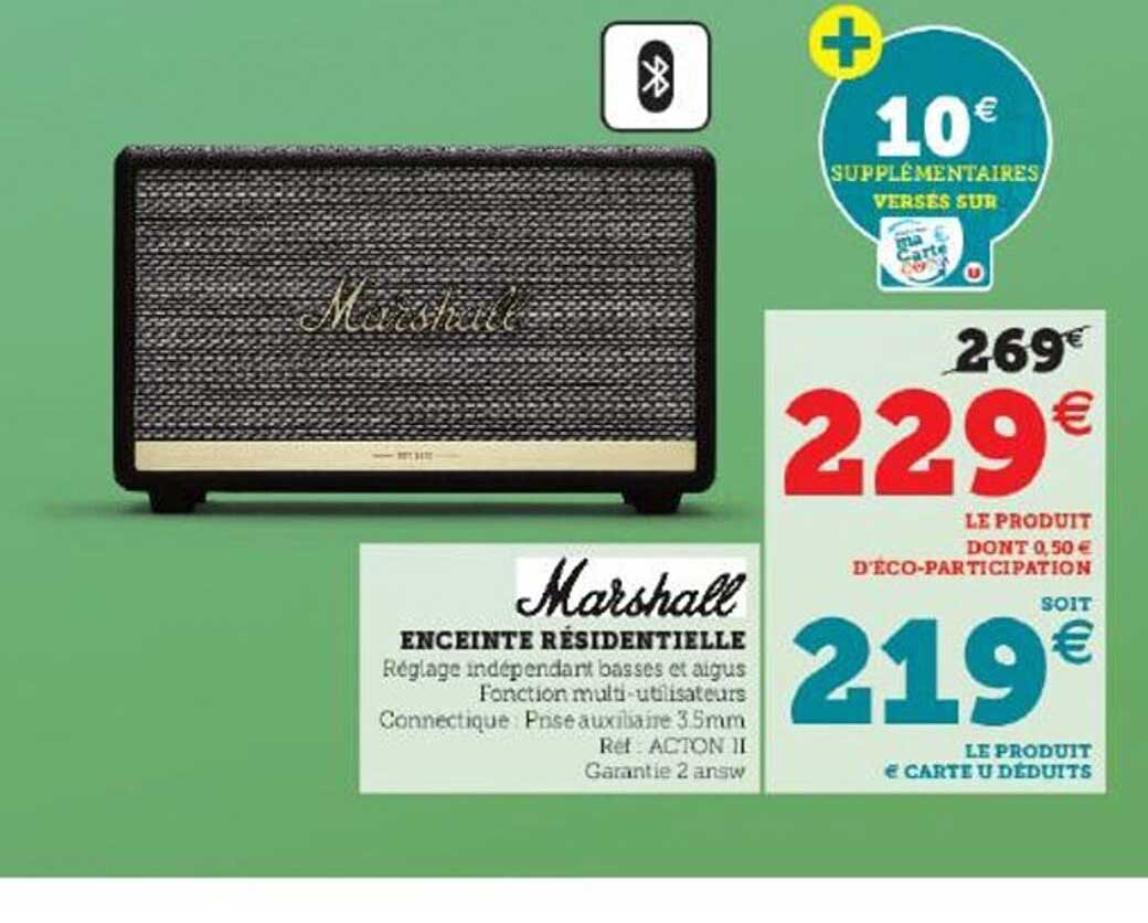 enceinte résidentielle marshall