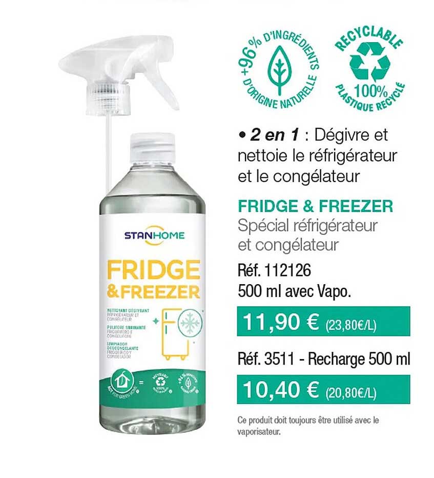 fridge & freezer stanhome