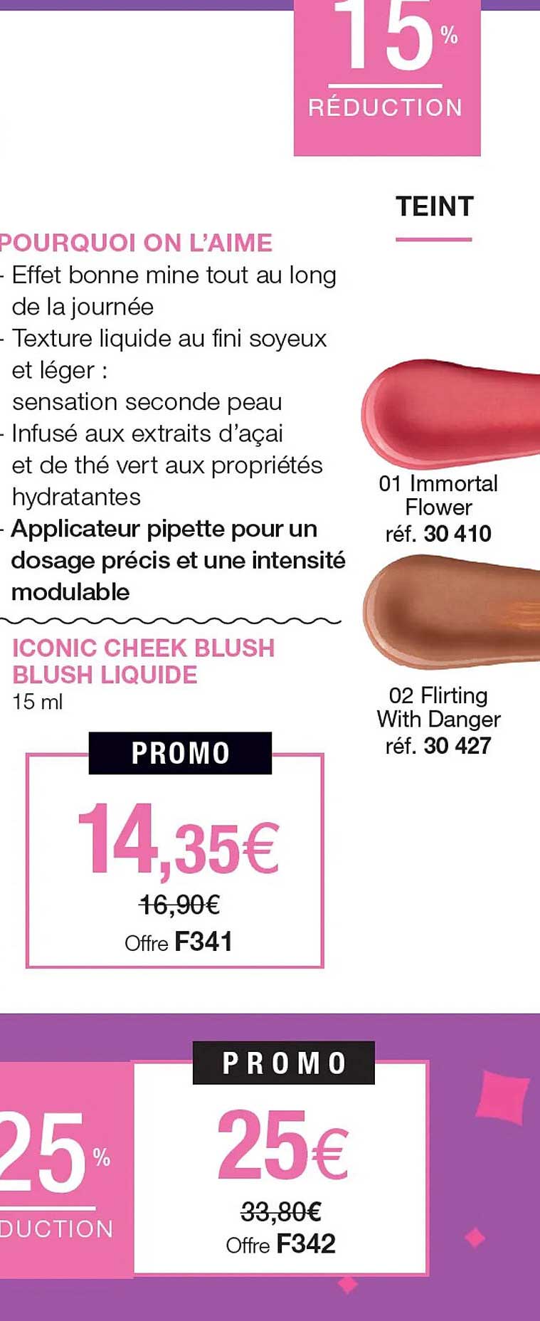 iconic cheek blush blush liquide flormar