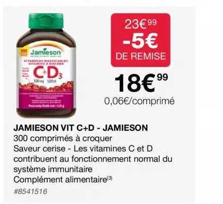 jamieson vit c+d - jamieson