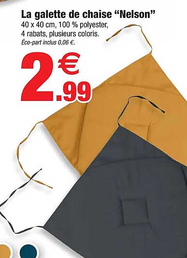 la galette de chaise "nelson"