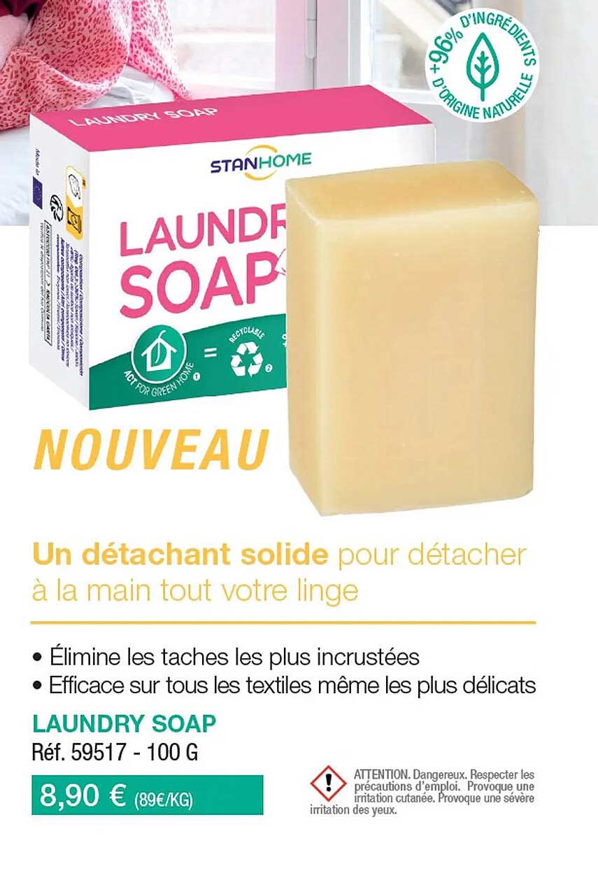 laundry soap stanhome