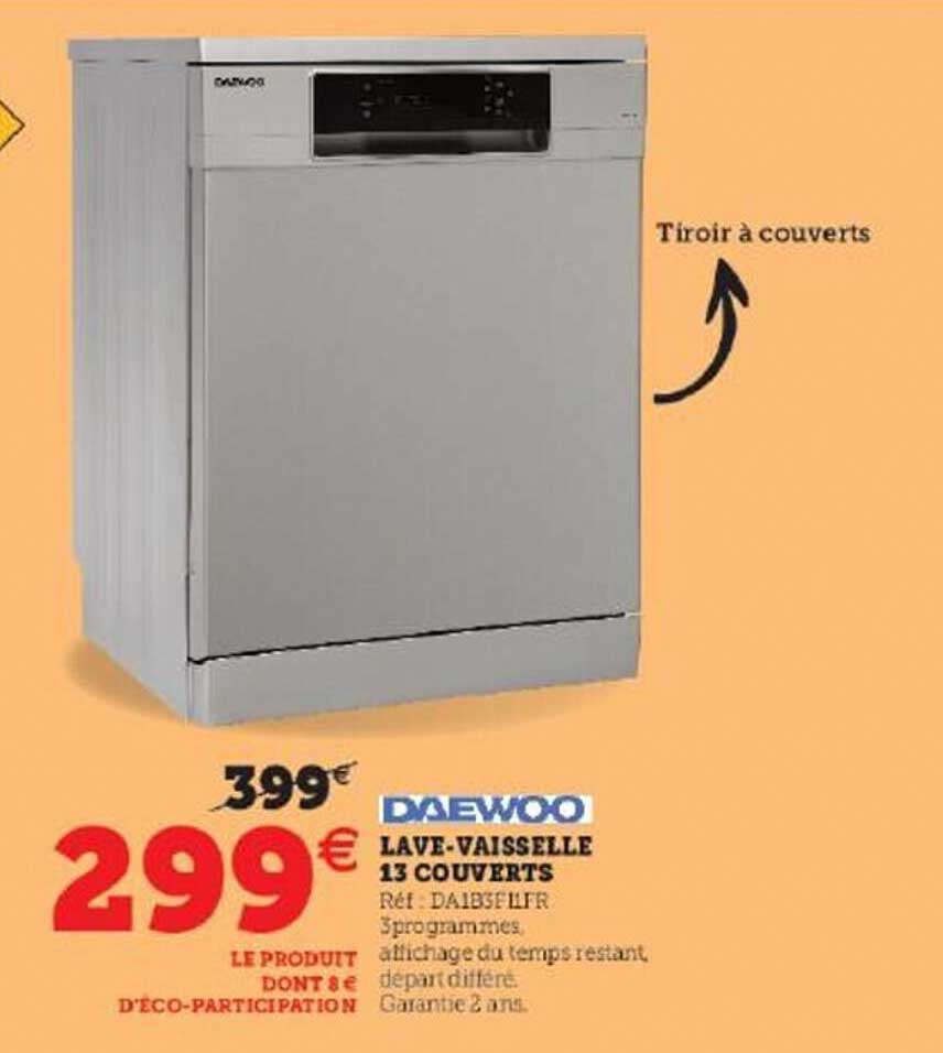 Lave-vaisselle 13 Couvertes Daewoo