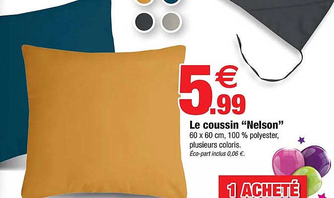 le coussin "nelson"