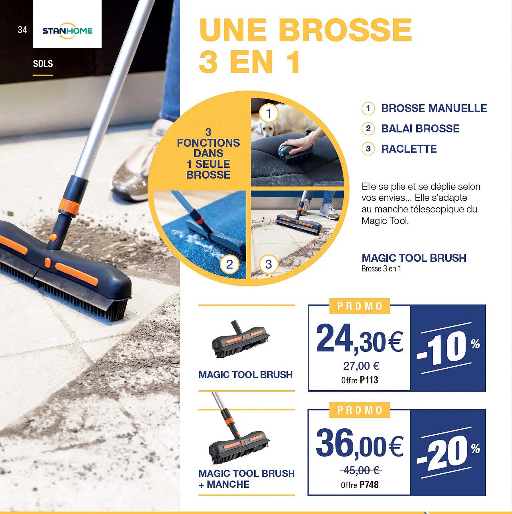 Magic Tool Brush Stanhome