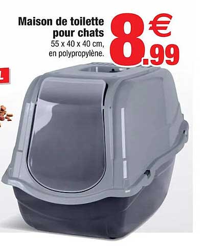Maison De Toilette Pour Chats