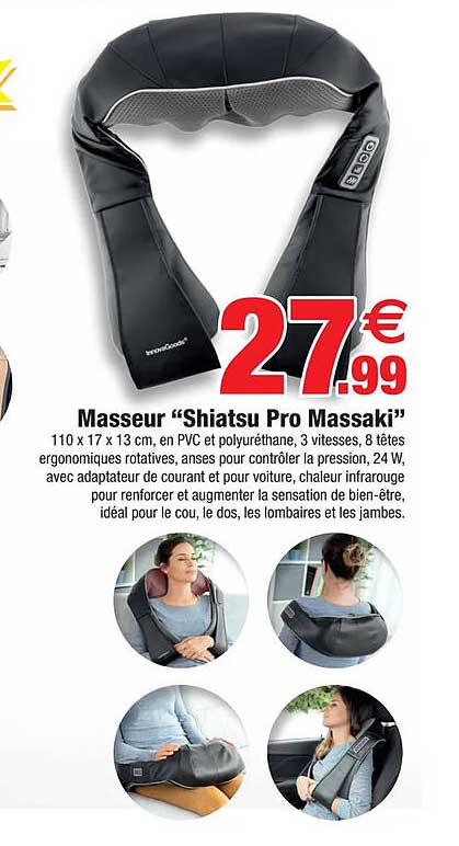 masseur "shiatsu pro massaki"