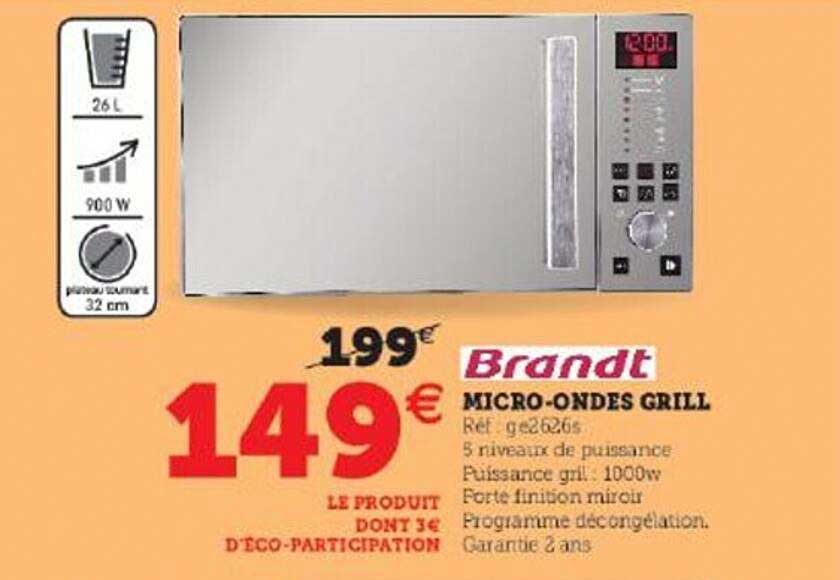 micro-ondes grill brandt