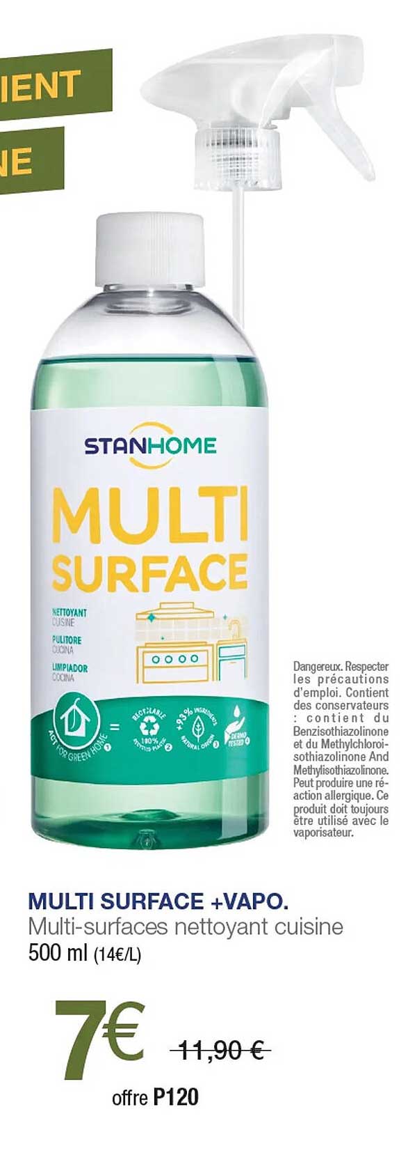 multi surface +vapo stanhome