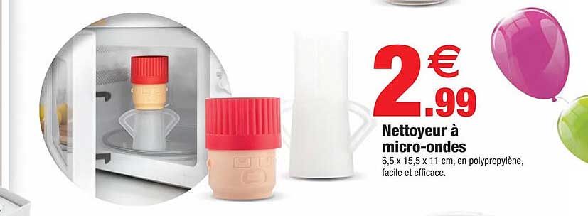 Nettoyeur à Micro-ondes