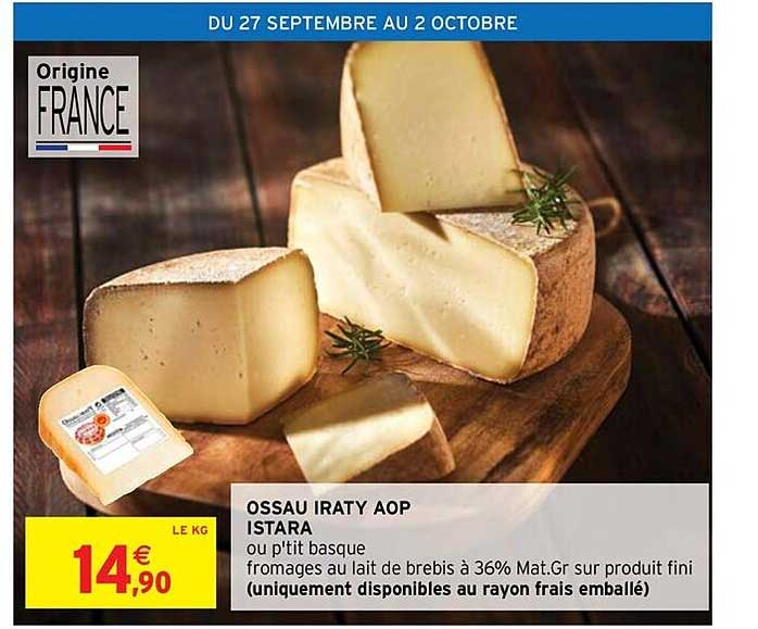 ossau iraty aop istara