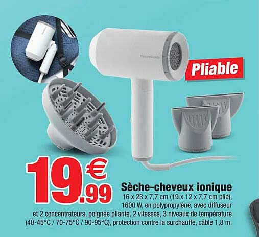 Sèche-cheveux Ionique