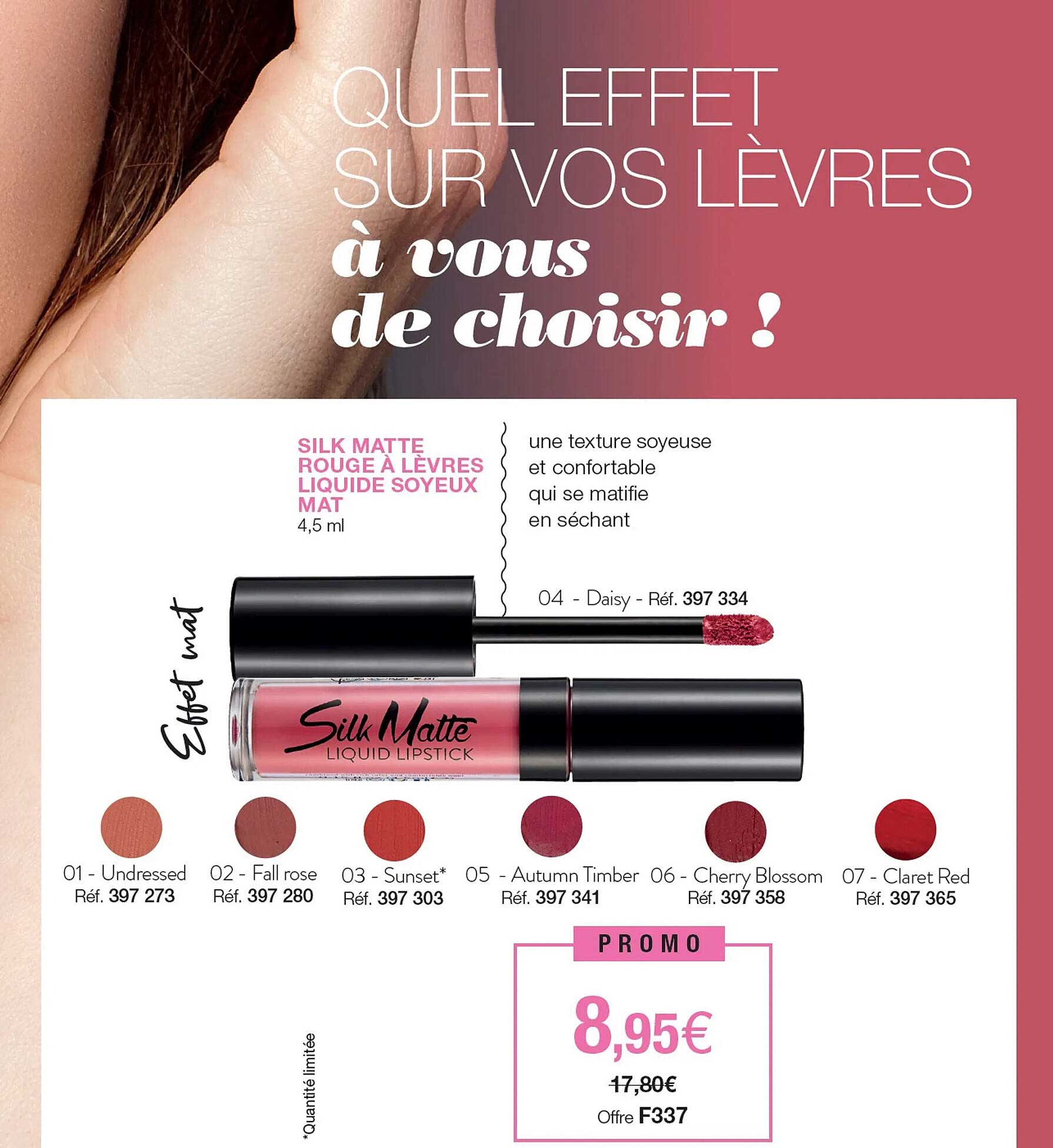 silk matte rouge à lèvres liquide soyeux mat