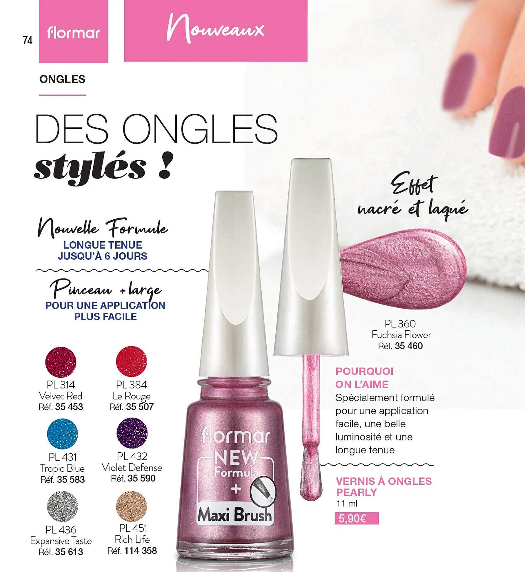 Vernis à Ongles Pearly Flormar