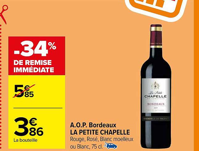 a.o.p. bordeaux la petite chapelle