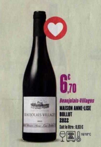 beaujolais-villages maison anne-lise bollut 2022