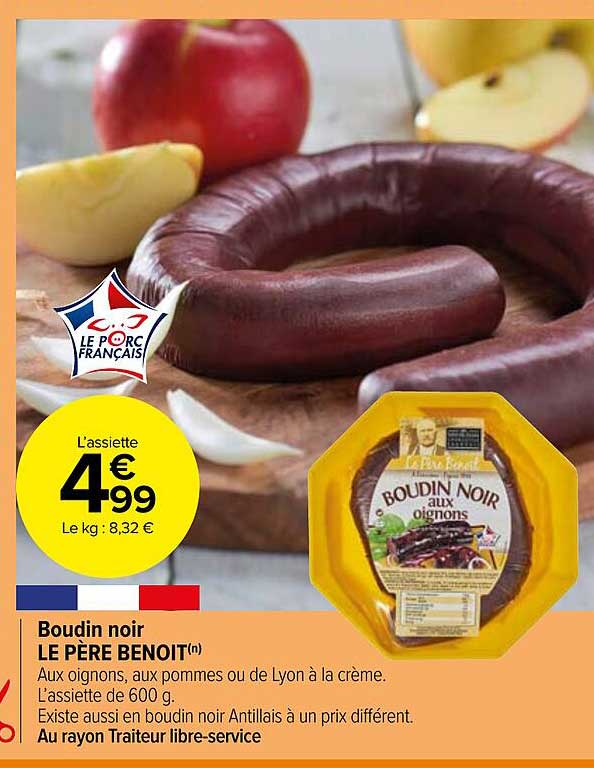 boudin noir le père benoit