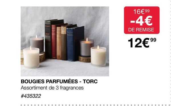 Bougies Parfumées - Torc