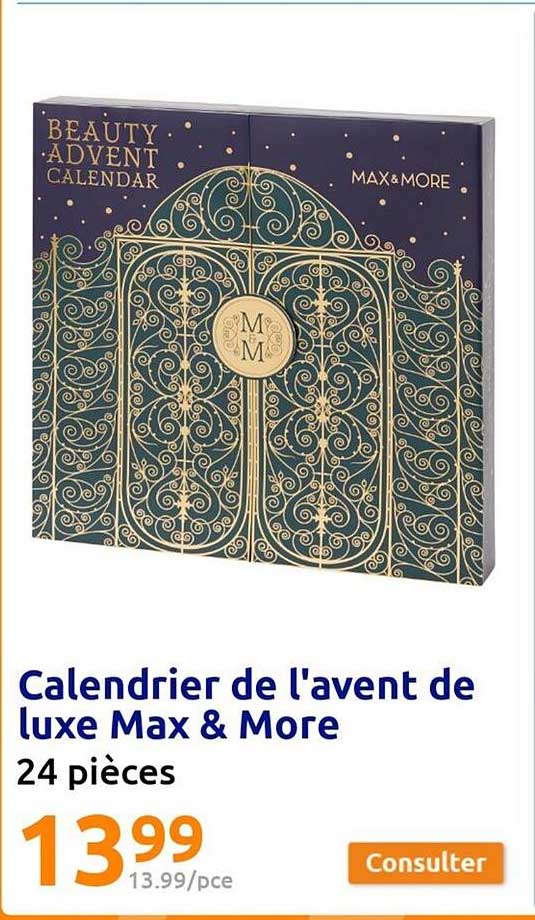 calendrier de l'avent de luxe max & more