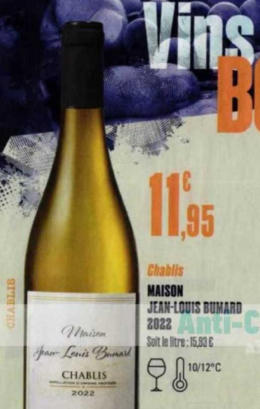 chablis maison jean-louis bumard 2022