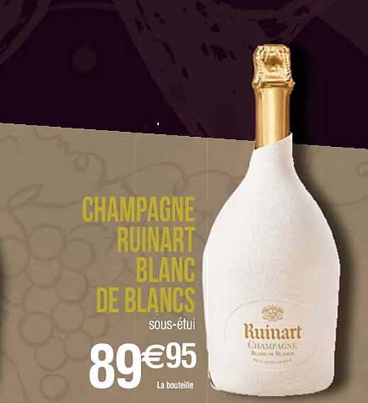 champagne ruinart blanc de blancs