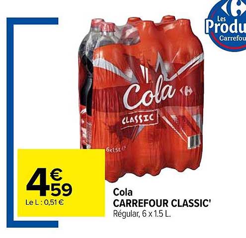 Cola Carrefour Classic'