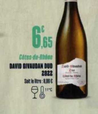 côtes-du-rhône david givaudan duo 2022
