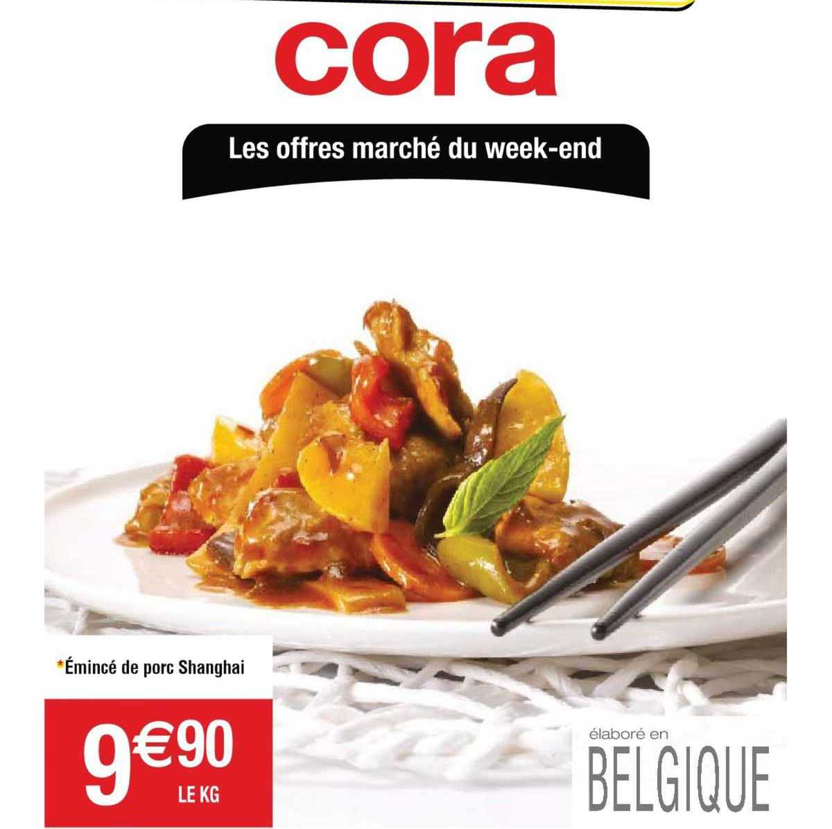 émincé de porc shanghai