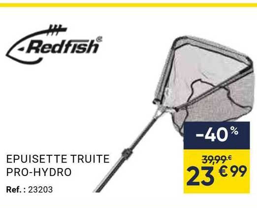 épuisette truite pro-hydro redfish
