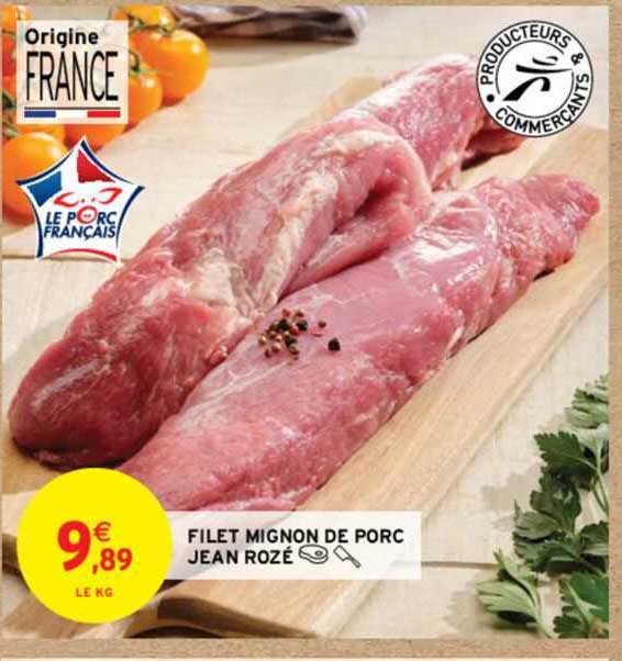 filet mignon de porc jean rozé