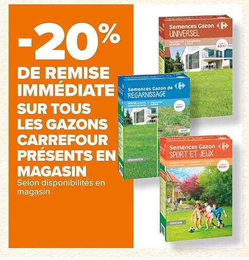 Gazons Carrefour