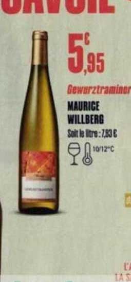 gewurztraminer maurice willberg