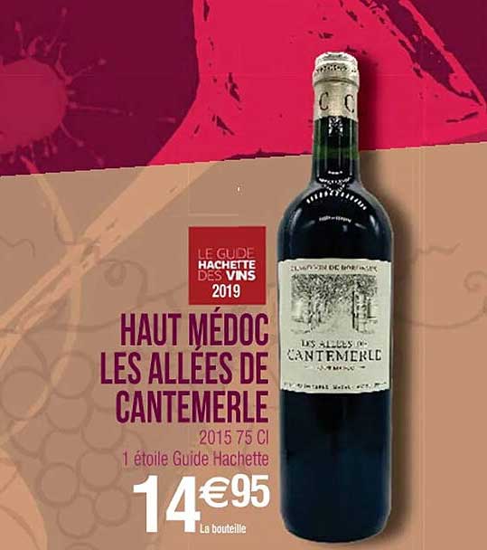 haut medoc les allees de cantemerle