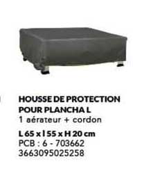 Housse De Protection Pour Plancha L