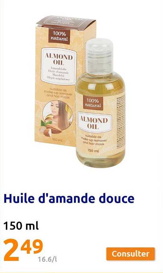 huile d'amande douce