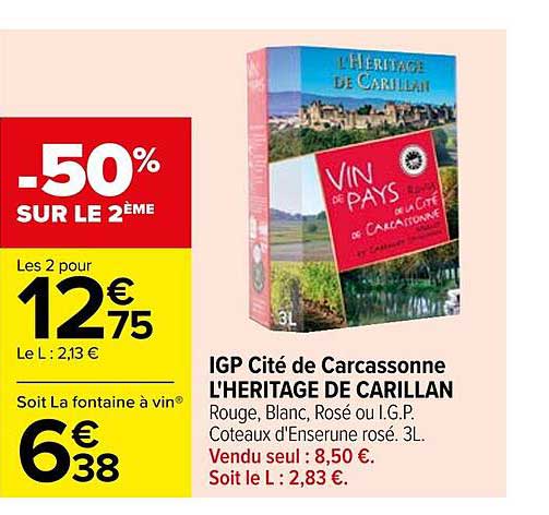 igp cité de carcassonne l'héritage de carillan