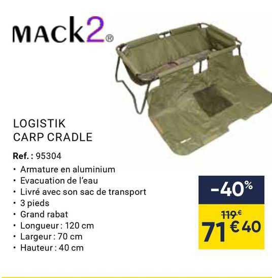 logistik carp cradle mack2
