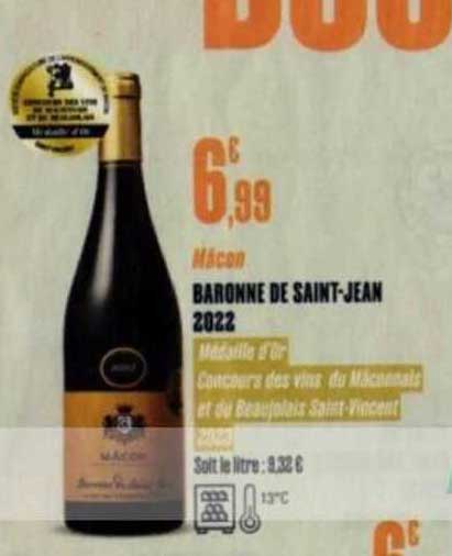 mâcon baronne de saint-jean 2022