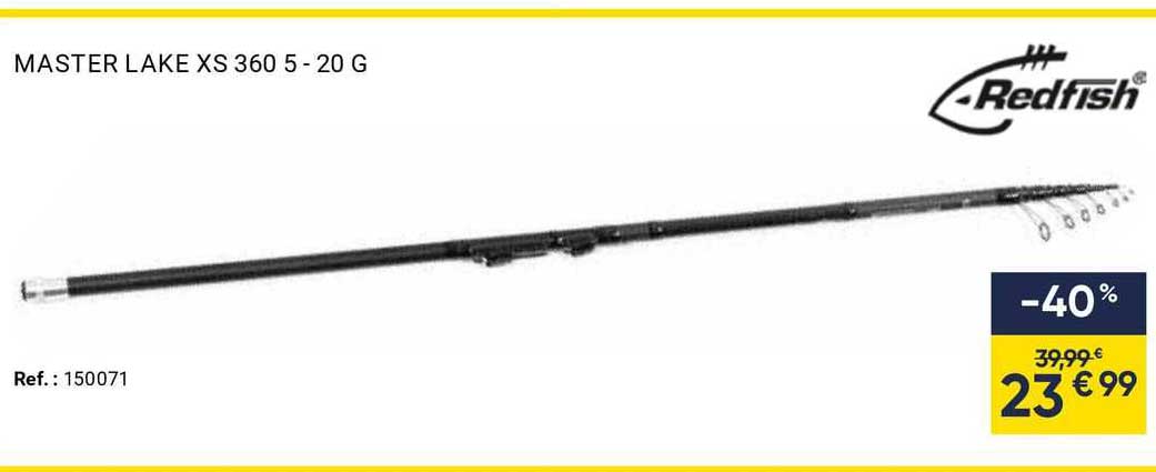 master lake xs 60 5 - 20 g redfish