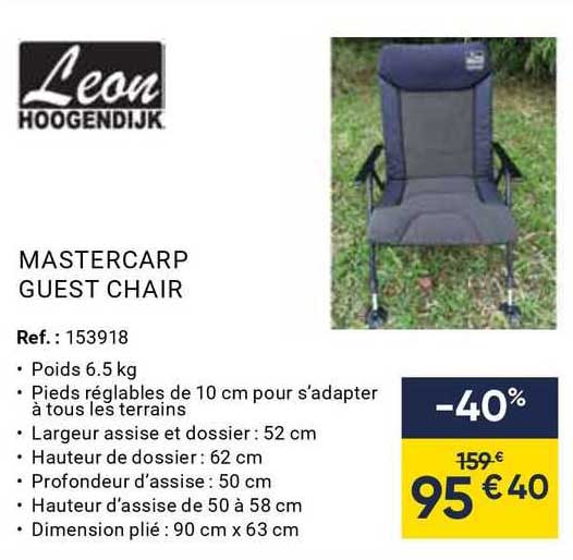 mastercarp guest chair leon hoogendijk