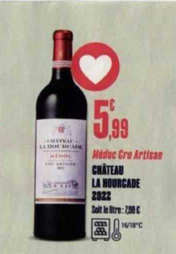 médoc cru artisan château la nourcade 2022