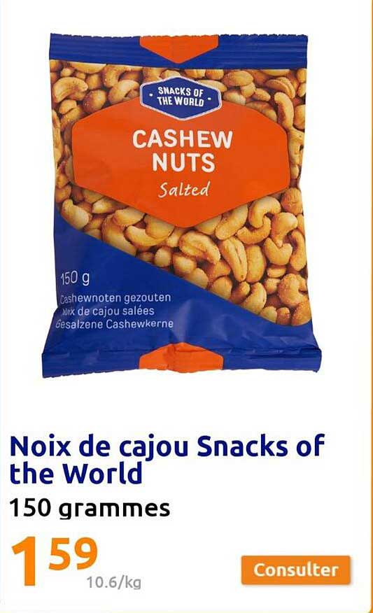 Noix De Cajou Snacks Of The World