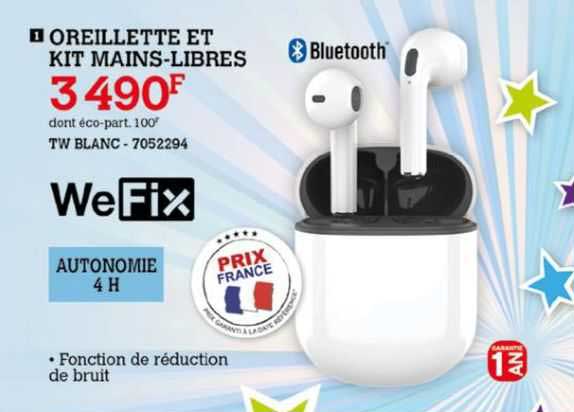 oreillette et kit mains-libres