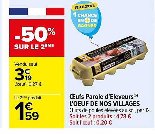 œufs parole d'éleveurs l'œuf de nos villages