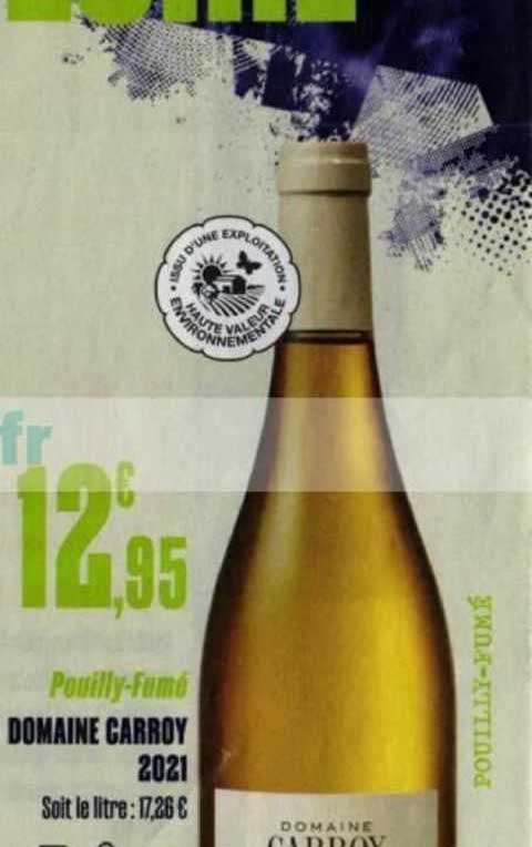 pouilly-fumé domaine carroy 2021